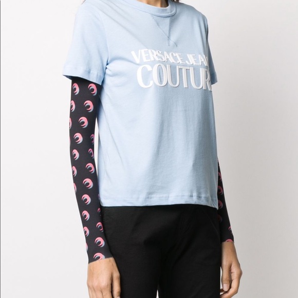 ⚡️NWT⚡️ ❌sold❌ Versace Jean Couture - Bluebell Tee - Picture 3 of 8